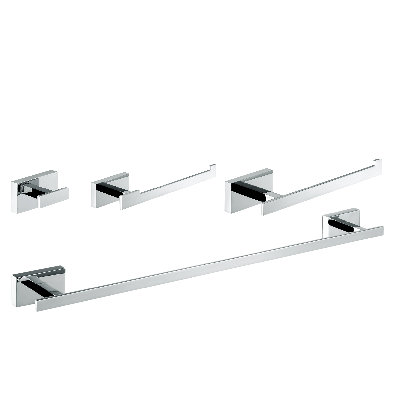 4 - Piece Bathroom Hardware Set