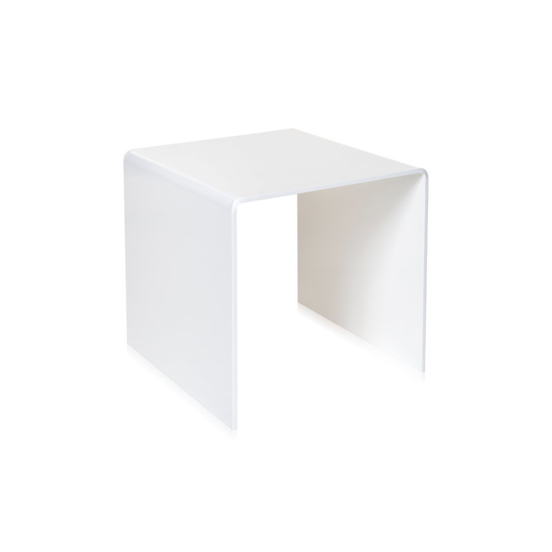 Anastasius Sled Coffee Table, White