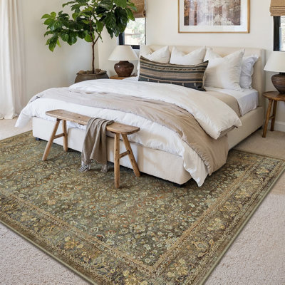 Lorena Vintage Oriental Persian Style Area Rug