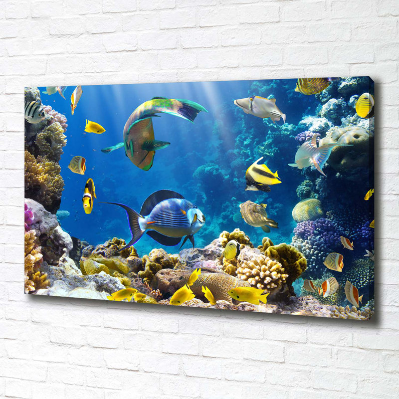 Coral Reef - Wrapped Canvas Print