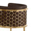 Tabouret de bar rembourré (29 po) et comptoir (24 po) avec tissu en peluche et dossier en forme de peigne miel-1832947072-1831692219-1834843297