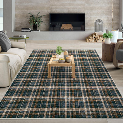 Tapis lavable pour salon Tapis de chambre à coucher moderne Tapis grand et doux Tapis antidérapants Tapis antidérapant pour chambre d'enfant