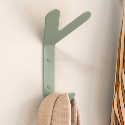 FRONDO Steel Wall 3 - Hook Coat Rack