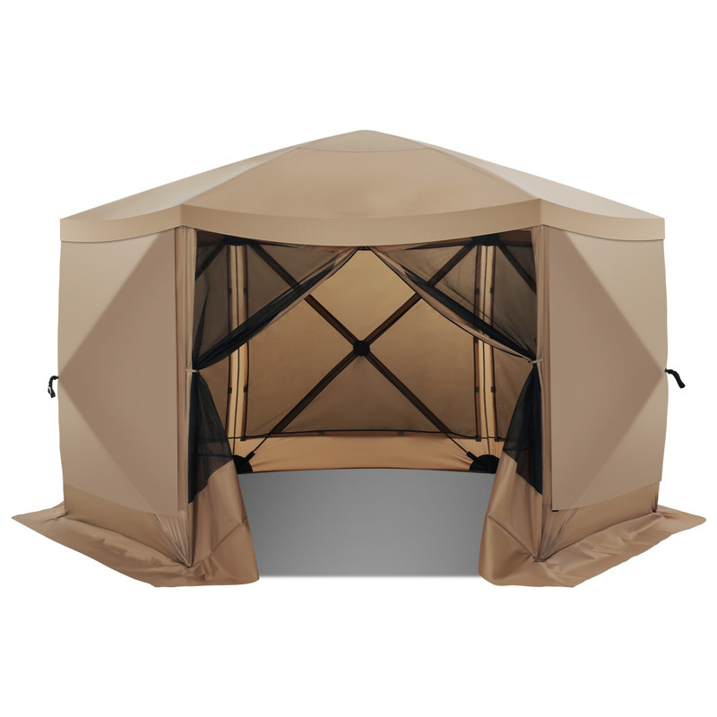Pavillon de jardin 12x12 Pop Up , Kaki