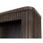 Passerine Executive Open Bookcase, Fully Assembled, Brown