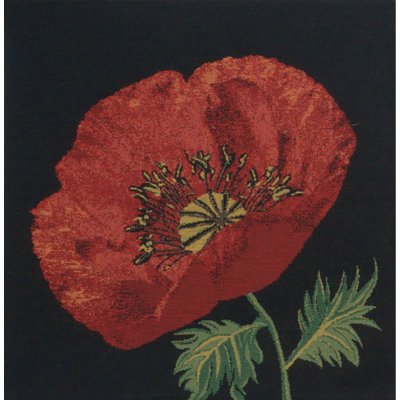  Poppy I Pillow Cover