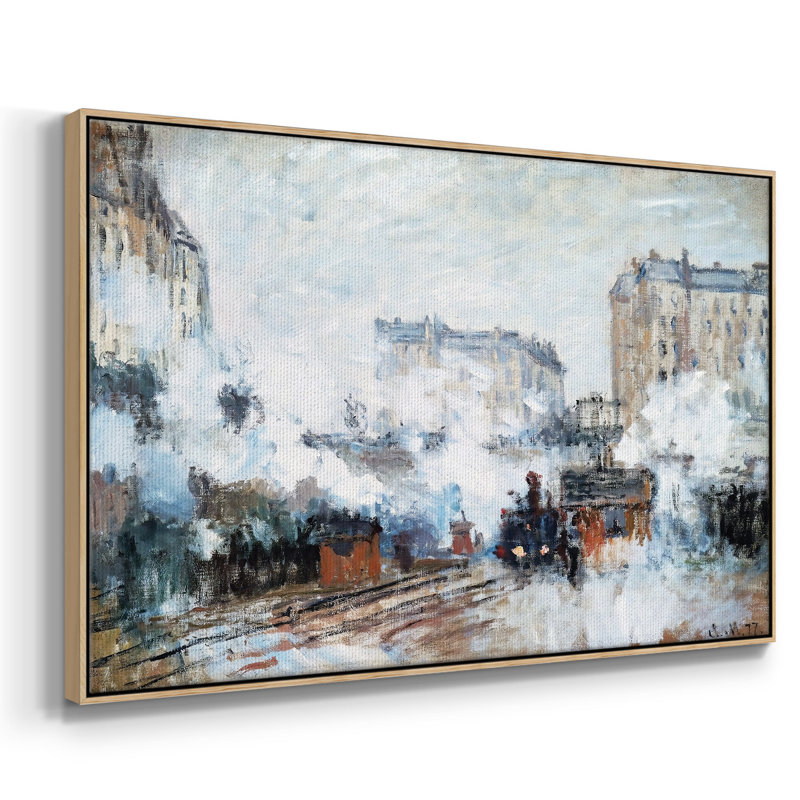Saint encadré sur toile, H 25 po x l 37 po x P 2 po, Naturel