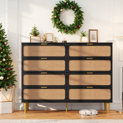 119.9 cm W Chest of 8 Drawers