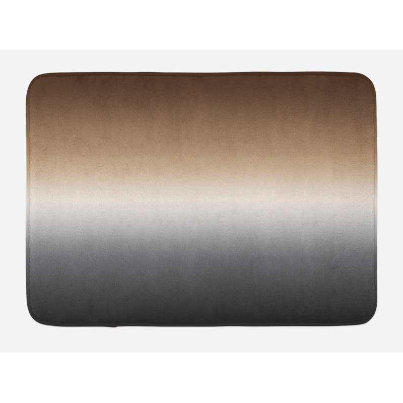 Tapis de bain Tyisha avec envers antidérapant