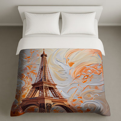 Housse de couette Tour Eiffel Bedding Architecture Contemporary