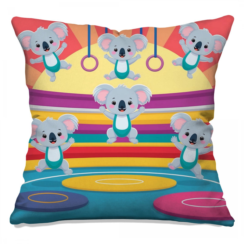Coussins Playful, 20 x 20 pouces