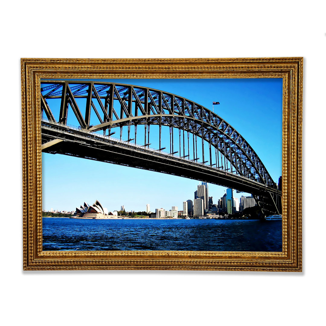 Sydney Harbour Bridge Day Time - Einzelner Bilderrahmen Kunstdrucke