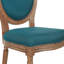 Chaise d'appoint à dossier de style roi Louis Adwolf-1796373392
