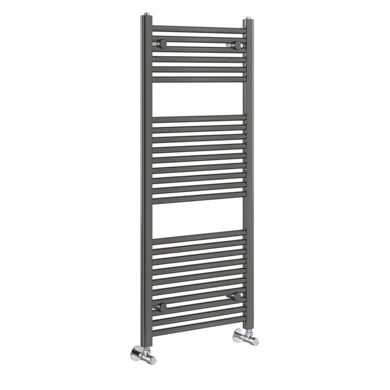 Straight Towel Rail Heated Towel Rails, Black