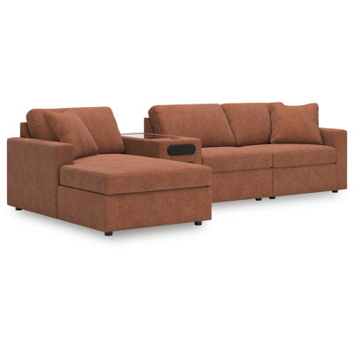 Canapé modulaire 4 pièces avec méridienne Modmax
