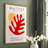 Matisse CLXX Framed Print - Solid Wood