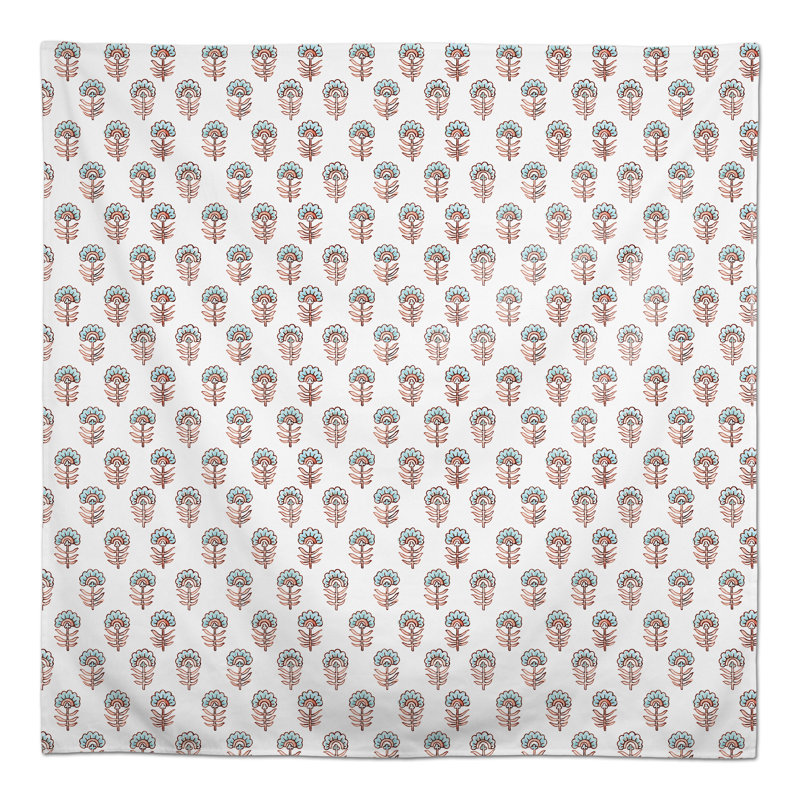 Floral Tablecloth, 58" L x 58" D