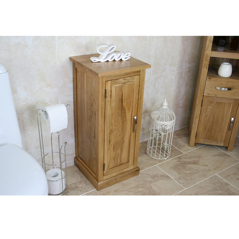 Eberhart Solid Wood Bathroom Cabinet