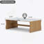 Table basse moderne avec plateau en faux marbre, table d'appoint, table de cocktail pour le bureau du salon-1748560899