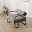 Fauteuil de salon en fer, gris-1067137546