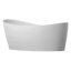Dune 68'' x 34'' Freestanding Soaking Solid Surface Bathtub-22940783