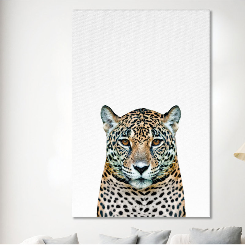 Giant 72 x 48 inches Leopard Canvas Art Print