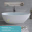 Baignoire matte à surface solide