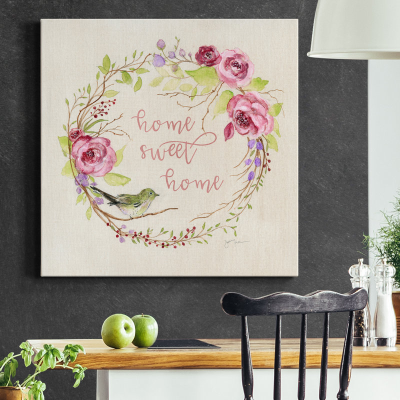 Printemps, reproduction d'art sur toile tendue, H 24 po x l 24 po x P 1 po