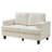 Modern 56" Chenille Loveseat Sofa, Compact 2-seater With Solid Wood Frame For Small Spaces & Apartments-221358404
