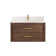 Cristo 36'' Wall Mounted Single Bathroom Vanity with Quartz Top