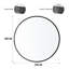Baum Nordic Round Bathroom Framed Mirror Wall Hanging-1770334509-1770334507