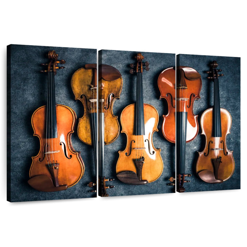 Abarca Violin Collection, 20" H x 33" W
