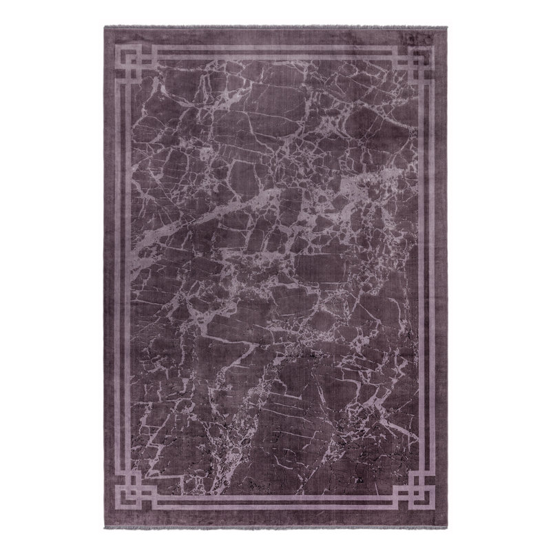 Alessandra Washable Persian Purple Rug, Rectangle 160 x 230cm
