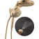 6-Setting HydroRain 2-in-1 Dual Shower Head with ProClean Spray, 2.5 GPM