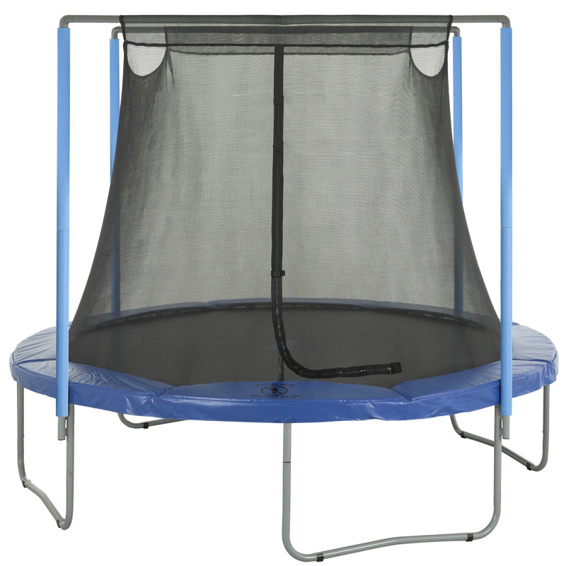 Machrus Upper Bounce Trampoline Net-Trampoline Safety Net Fits 13ft Round Trampolines using 2 Arches
