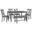 Ensemble repas pour 6 personnes Cranbrook