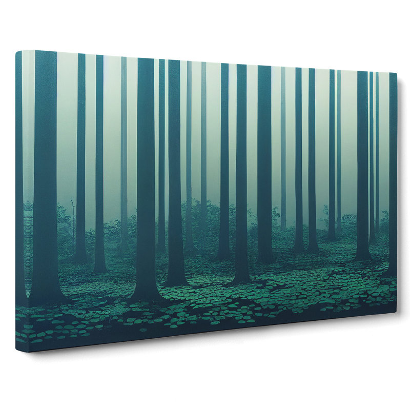Engaging Forest - Wrapped Canvas, 50cm H x 76cm W x 3cm D