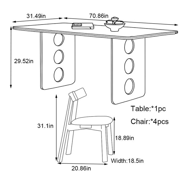 Dimensions du produit