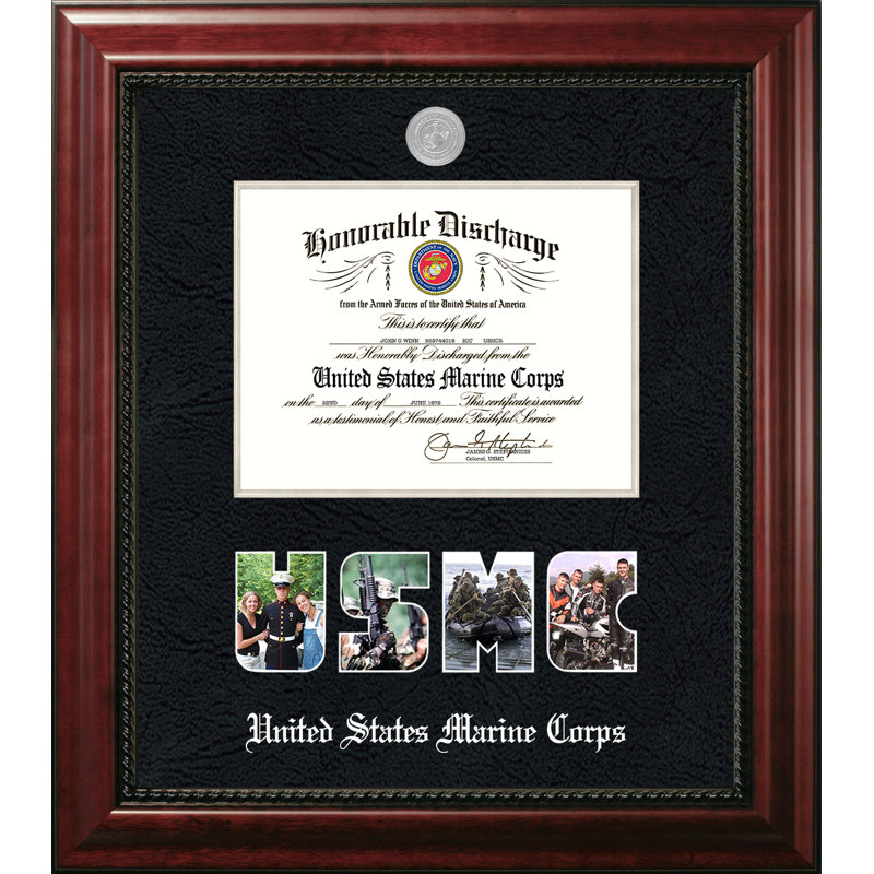 Marine Discharge Executive Picture Frame