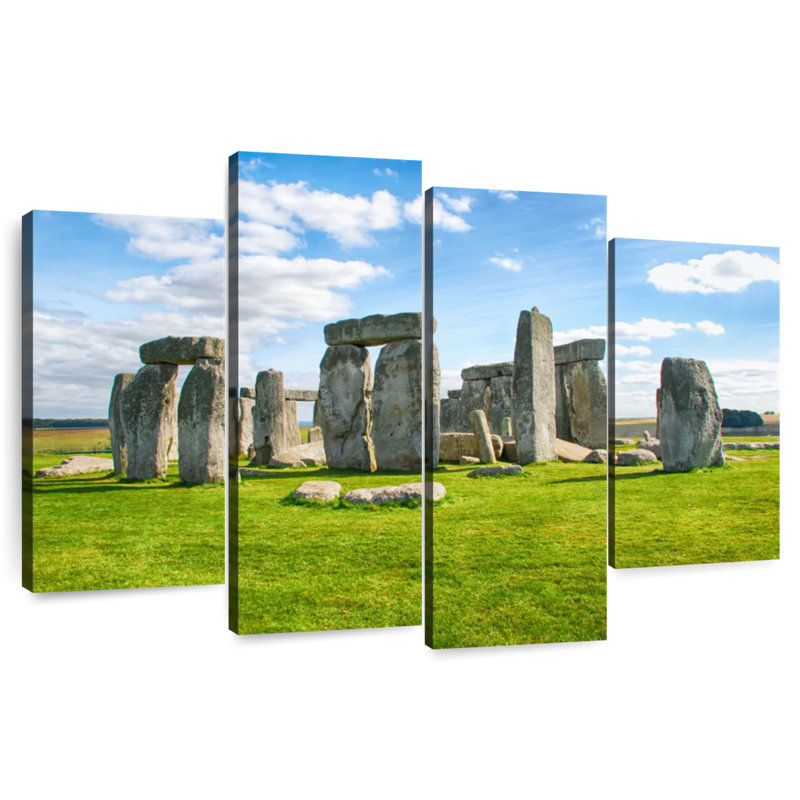 Keesha Stonehenge In England, 32" H x 52" W
