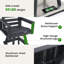 Tabouret de bar pivotant 360 ° Premium
