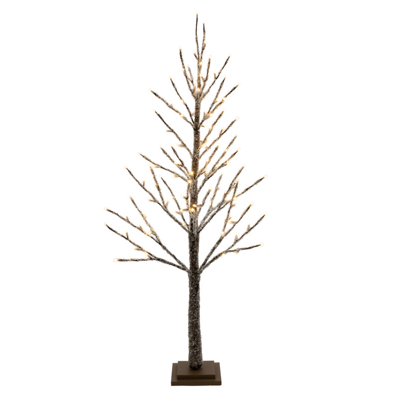 LED Icy Twig Tree, 48" H x 24" W x 24" D