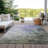 Braearis Lavender Washable Indoor-Outdoor Rug - LOOMLAN-448066340