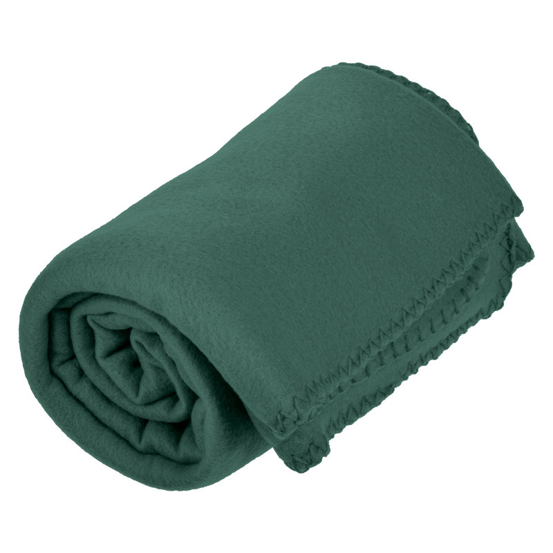 50" x 60" Cozy Fleece Throw Blanket, Bistro Green