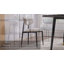  Ensemble de 2 chaises de salle à manger rembourrées Modern-257237427