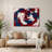 Neo Expressionism 14 Red Metal Wall Art