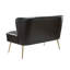 Aymeline 2 Seater Faux Leather Loveseat-149905445