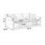 Causeuse-coussin modulaire en polyester rose-578347686