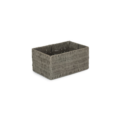 Wicker Paper Rope Storage Basket
