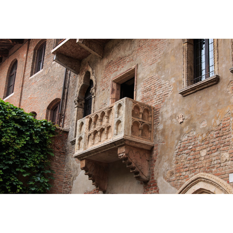 Juliet's Balcony - Verona - Italy - Wrapped Canvas Print, 20cm H x 30cm W